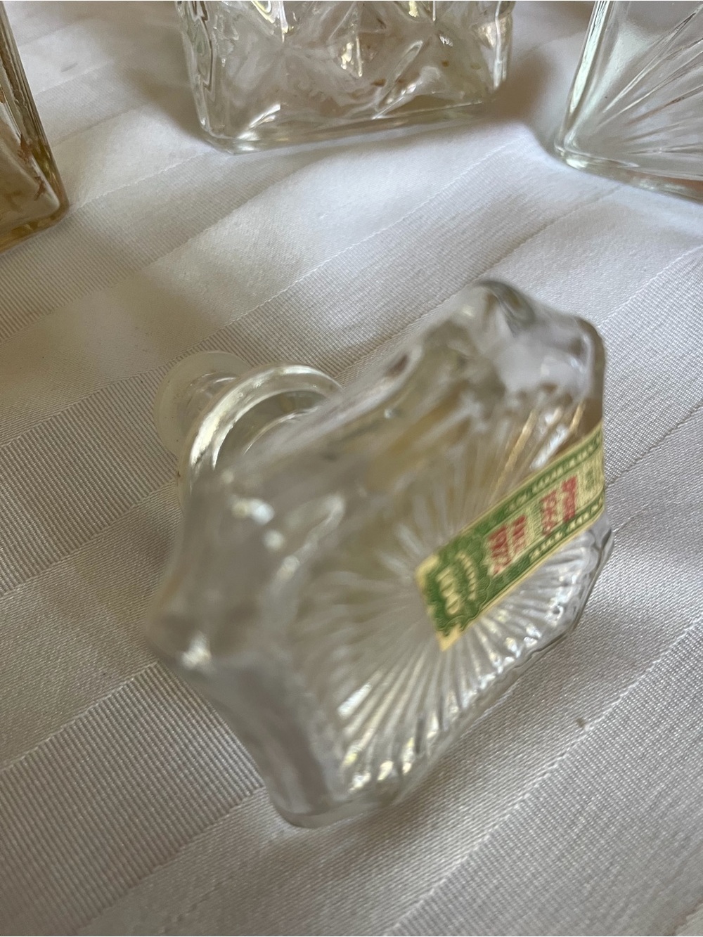 Three vintage Seagram bottles … $16.00 ship 4 lbs - Picture 2 of 5